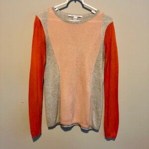 Diane Von Furstenberg  Silk Cashmere blend sweater Size Small